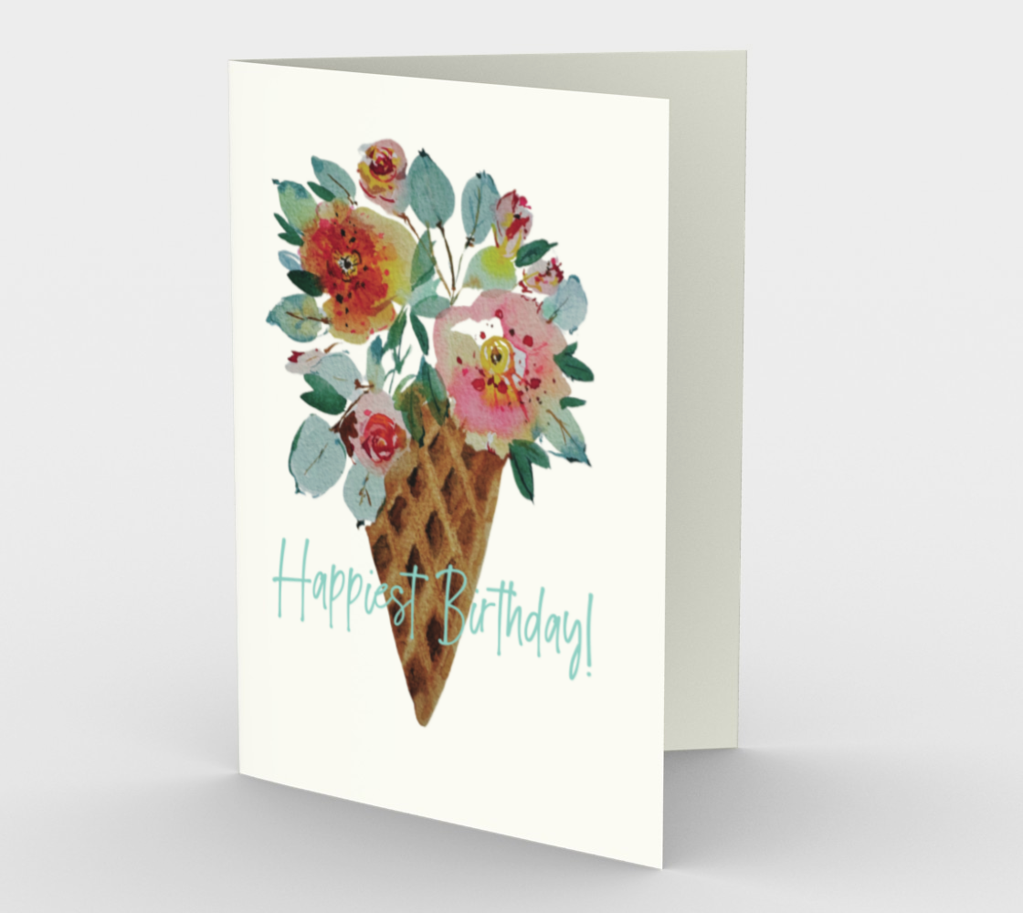 Ice Cream Card